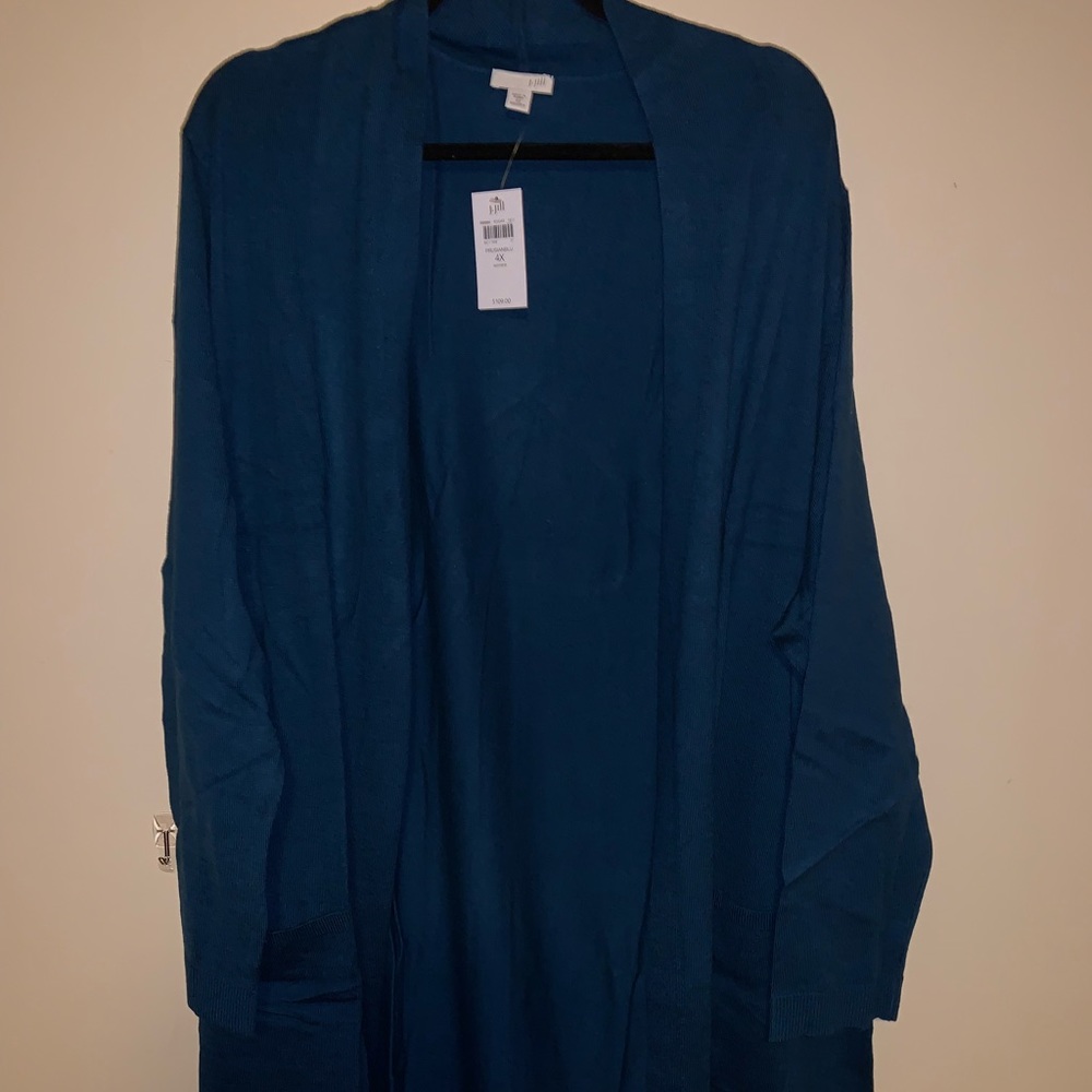 J.jill long sweater cardigan